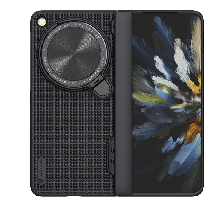 Nillkin Frosted Pro PC + TPU Phone Case (Black) - For OnePlus Open / Oppo Find N3 - Mos Accessories